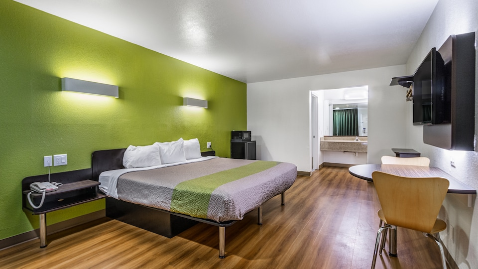 Guest room at Motel 6 San Marcos, TX - North